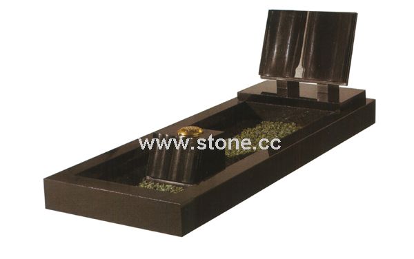 Black tombstone