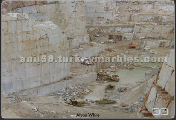 Afyon White Marble Quarry