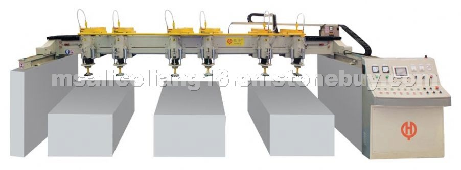 QSM-300 Bridge Type Multi-head Stone Grinding Mach