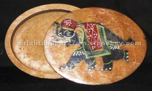 Stone - Box with inlay work