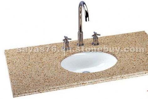 Golden Granite Vanity Top