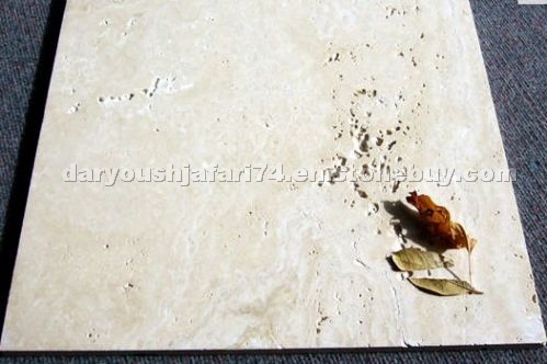Travertine Classic light unfilled cross cut
