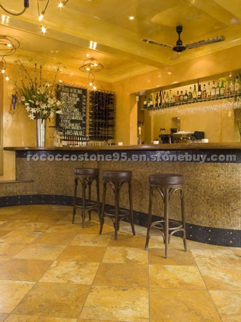Golden Honed Travertine (Unfilled)