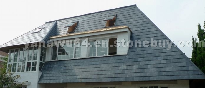 Green Slate Roof Tiles