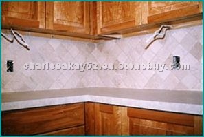 Tumbled Marble Botticino Countertop