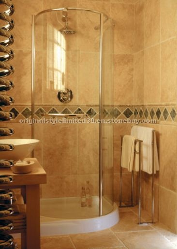 Umbrian Gold Travertine Tiles