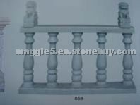 Granite and marble baluster