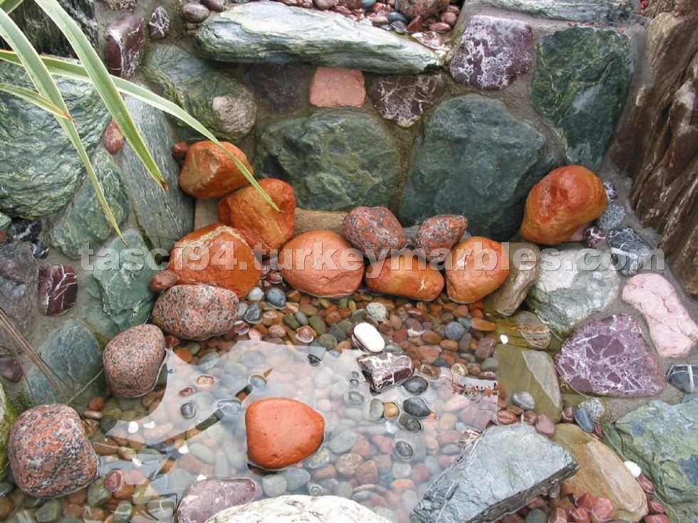 Garden Design-Pebble Stone