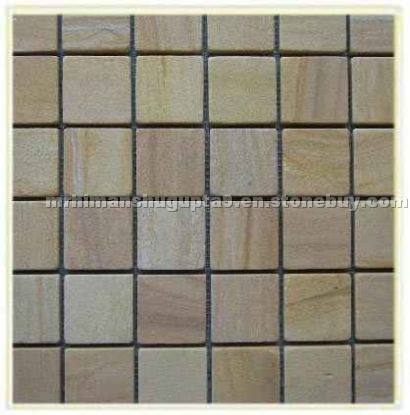 Teakwood Sandstone Mosaic