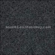 Granite in black