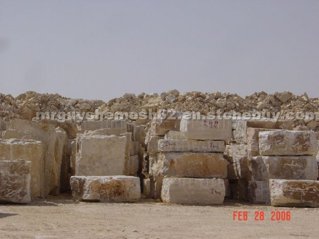 Jerusalem Gold Rough Block
