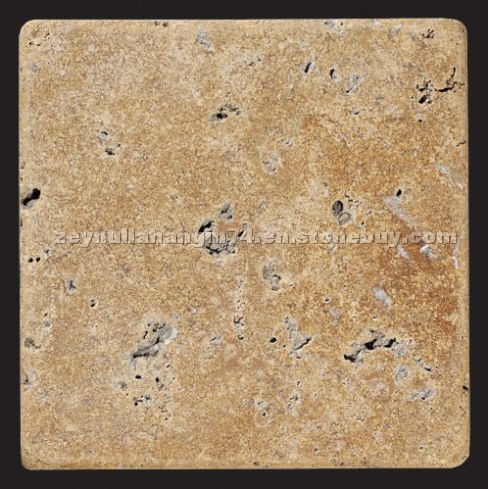 Gold travertine tumbled stone Gold travertine tumbled stone