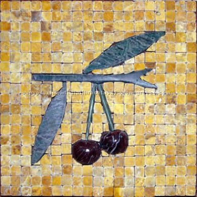 Gold Travertine Mosaic