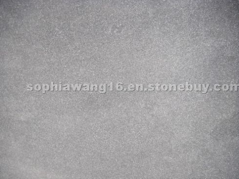 Blue limestone sandblasted