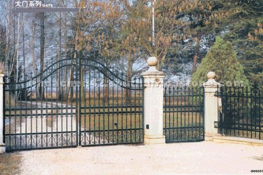 wrought iron gate /fence