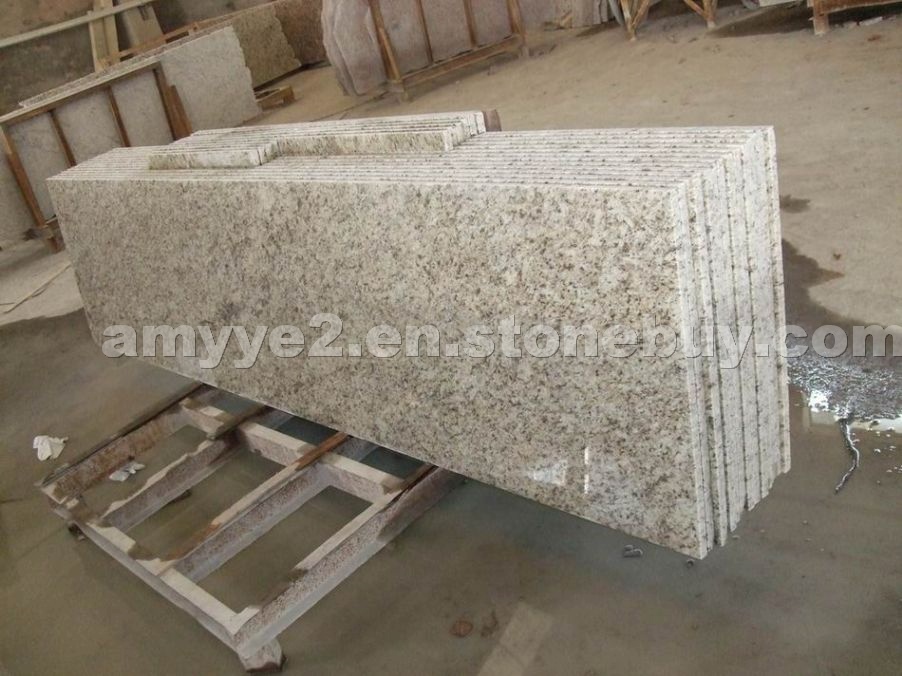 Giallo Ornamental granite prefabricated countertop
