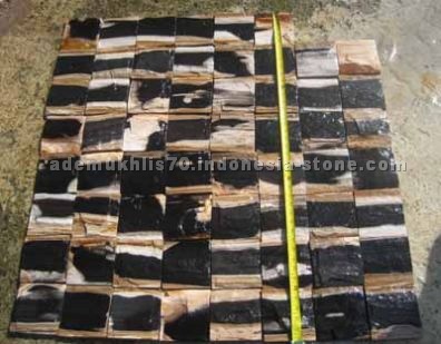 petrified wood tile