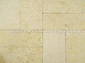 Sunny Tumbled Stone Pavers Driveways