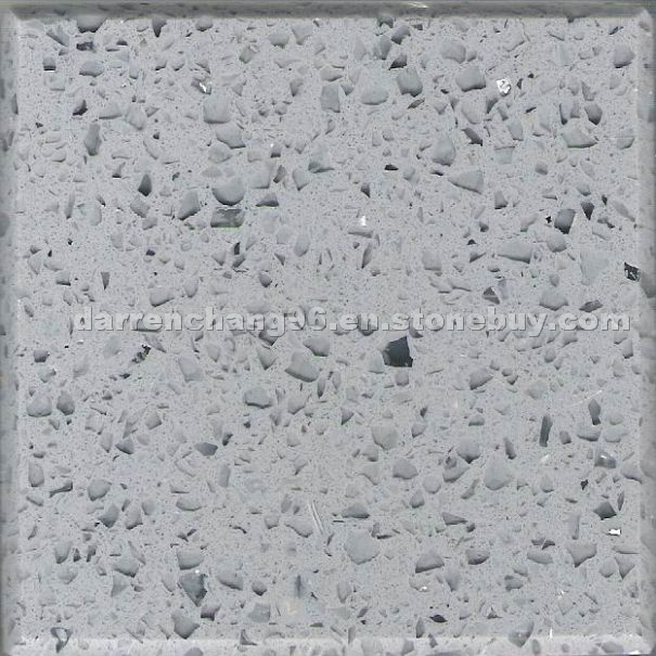 Grey Color Quartz Surfacing YBS-001