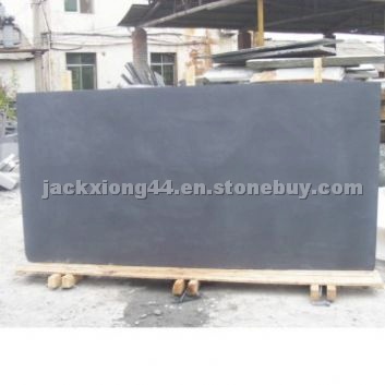 Gray slate slabs