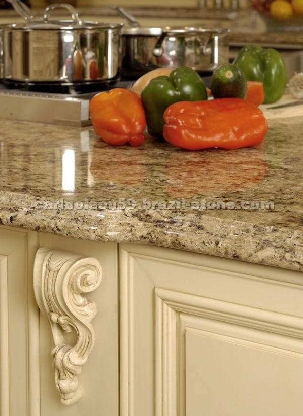 Brazilian Gold Granite Countertops
