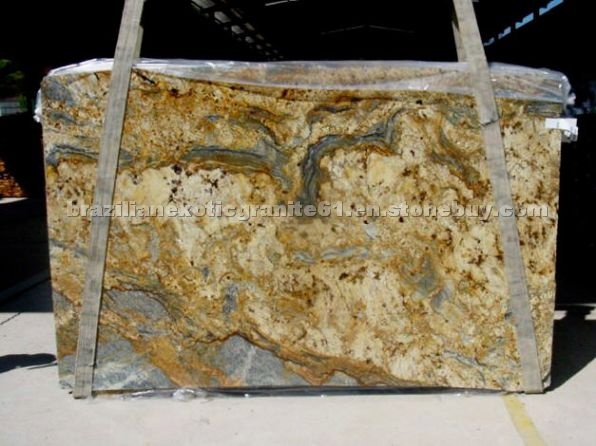 Giallo Matisse Exotic Granite Slabs