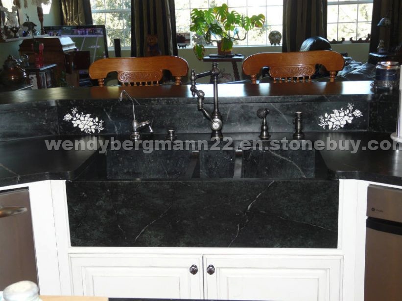 Beleza Soapstone Kitchen Sink
