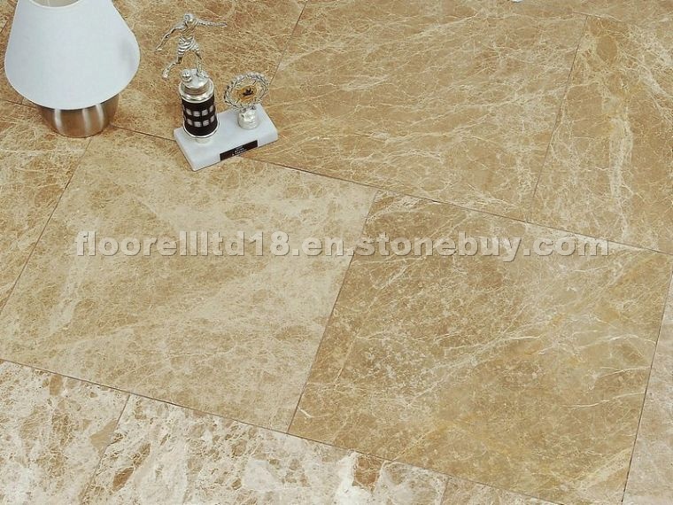 Emperador Light Marble Tiles - Honed