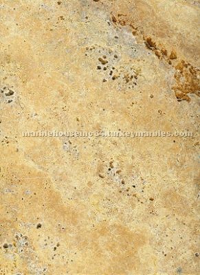 Tumbled Yellow Travertine