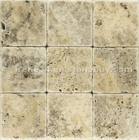 Grey Travertine Tumbled