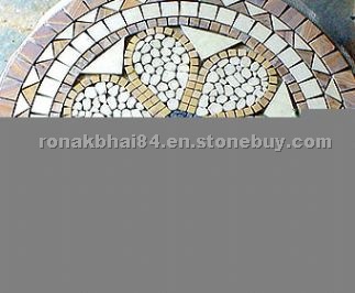 Stone Mosaic Medallion