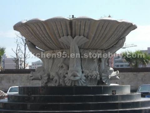 Stone fountain