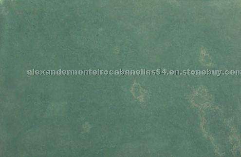 Jungle Green Slate - Dark Green - Honed
