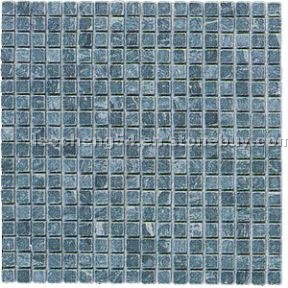 Dark Green marble mosaic