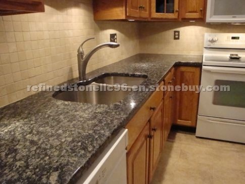 Saphire Blue Granite Kitchen Countertops