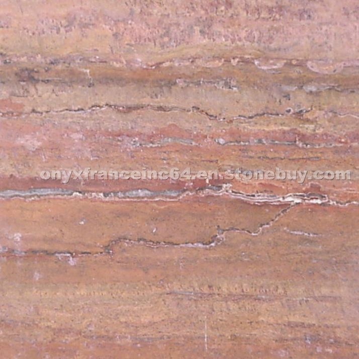 Persian Red Honed Travertine