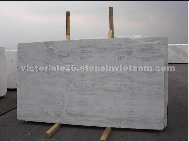 Pure white marble slabs from Vietnam