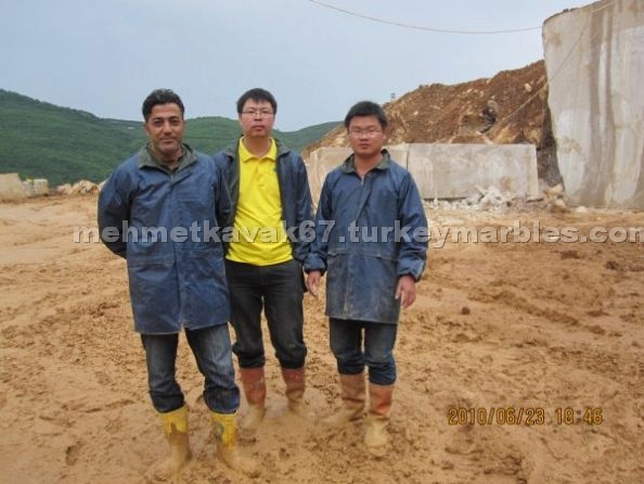 Light Emperador Marble Blocks