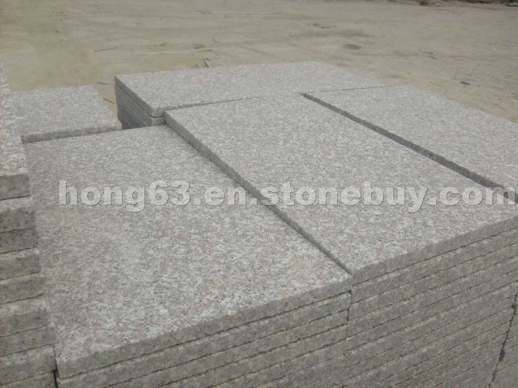 G664 granite flamed tiles