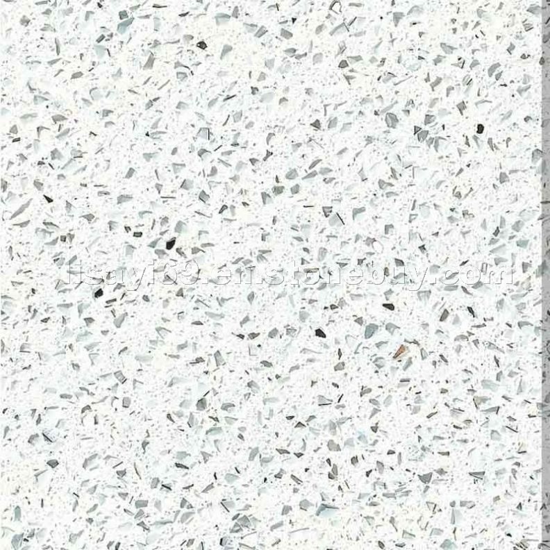 Crystal White Color Quartz Stone
