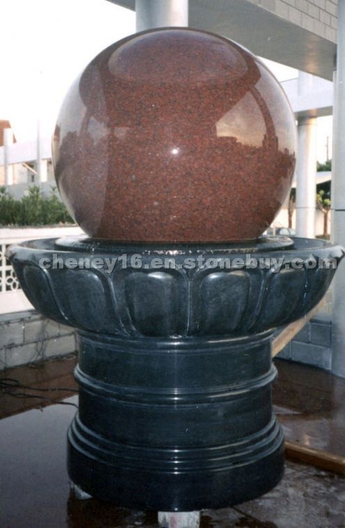 stone fountain