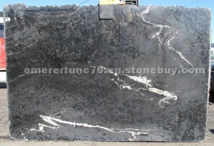 Black Galapagos Granite Slabs