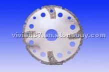 Electroplated Cutting Discs with Protective Segmen