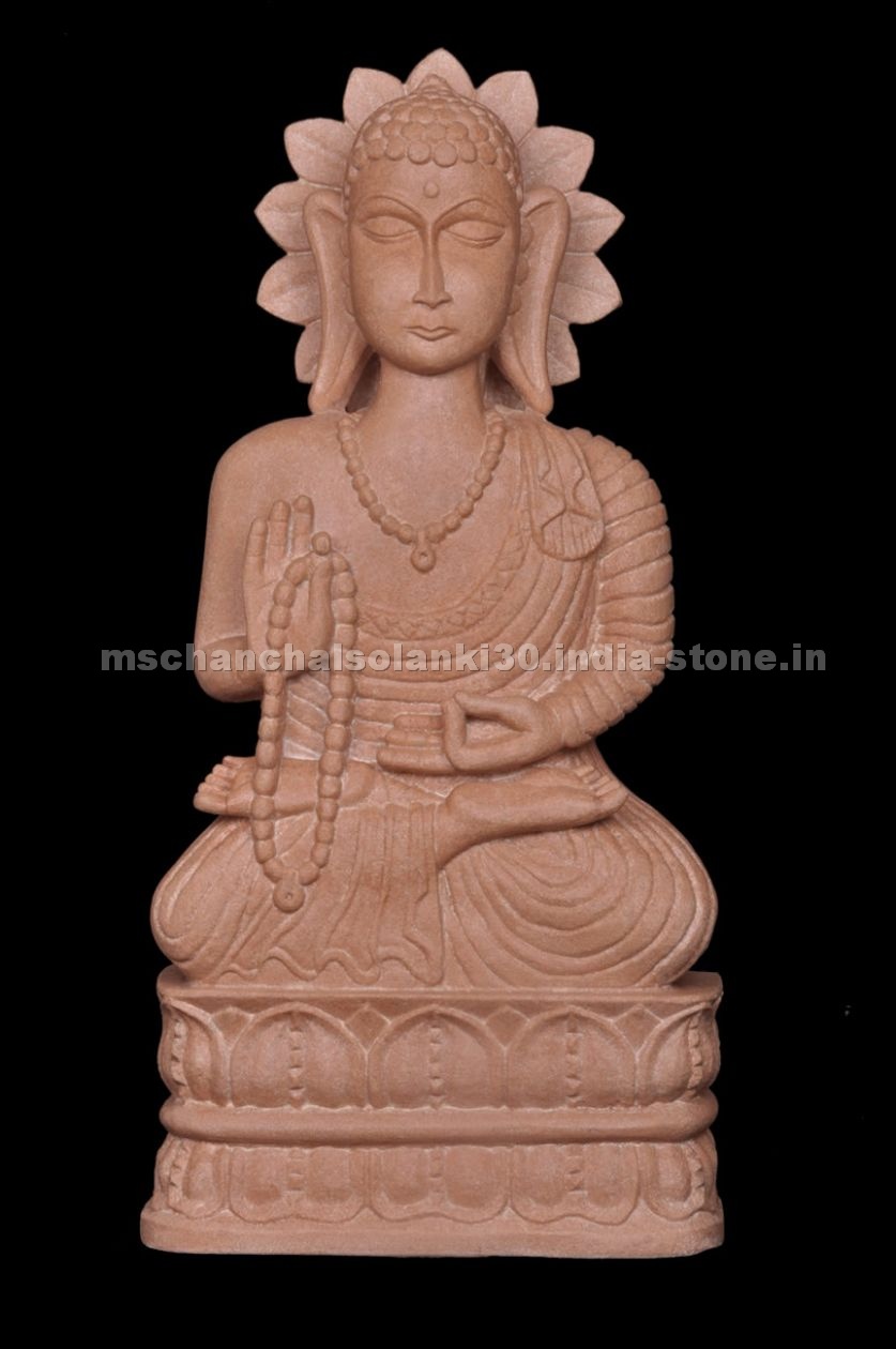 Sandstone Buddha Statue