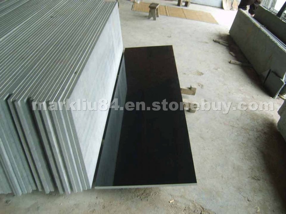 shanxi black granite slab