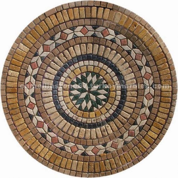 Travertine Medallion