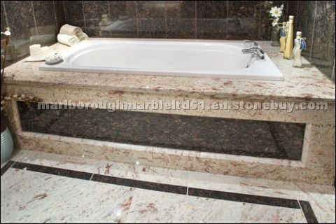 Marble bathroom