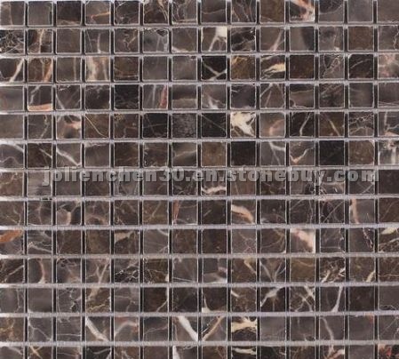 Chinese Emperador Mosaic (N1.15-22-P)