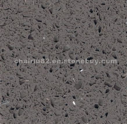 Grey artificial quartz stone, quartz surface