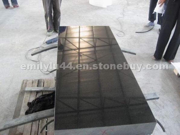 Black Granite Tombstone
